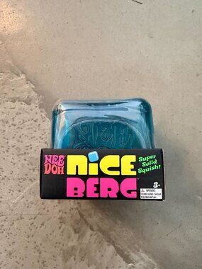 Schylling NeeDoh NiceBerg XL Blue